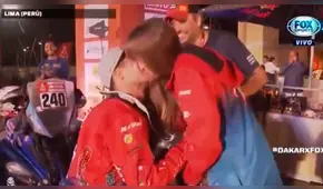 Dakar 2019: piloto le pidió matrimonio a su novia en el podio de llegada [VIDEO]  