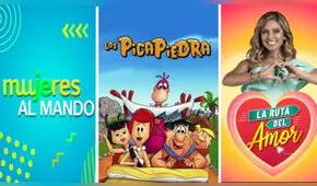Mujeres al mando y La ruta del amor son superados en rating por Los Picapiedra