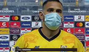 Raúl Fernández reconoció que Binacional no tuvo el nivel necesario para la Copa Libertadores