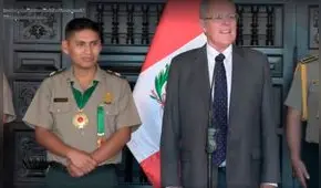 Presidente Kuczynski condecoró a policía que abatió al asesino de Independencia |VIDEO