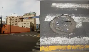 #YoDenuncio: buzón rajado pone en peligro a transeúntes