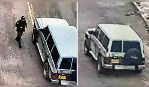 Las primeras imágenes del coche bomba ingresando a la escuela de policías en Colombia