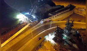Puente La Amistad: colocan estructura que une Miraflores con San Isidro [VIDEO] 