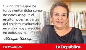 Compasión. Acerca de toros y humanos