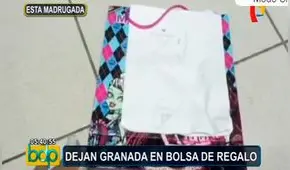 Dejan granada dentro de bolsa de regalo en un chifa de Cercado [VIDEO]