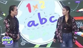 Stephanie Orúe se encuentra con su doble en ‘Aprendo en mi jato’ de El wasap de JB [VIDEO]