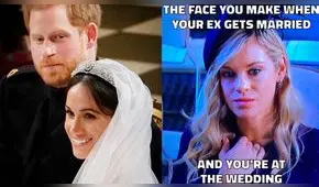Ex del príncipe Harry estuvo en boda real y gesto la hace blanco de memes