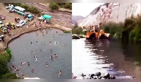 Destruyen pozo de aguas termales en Arequipa por temor a ameba “come cerebros”