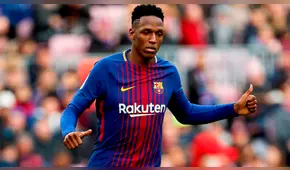 Yerri Mina contó lo mal que la pasó en su paso por el Barcelona 