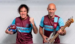 Premier League: Iron Maiden y West Ham lanzan camiseta única que se agota a las pocas horas