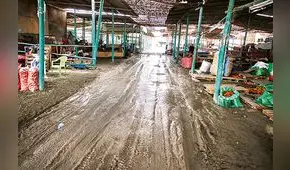 Chiclayo: Se pierden 40 toneladas de vegetales por lluvias en mercado “Los Pathos”