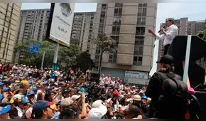 Guaidó: "La única forma de que haya un golpe de Estado en Venezuela es deteniéndome"