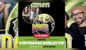 La República Norte te lleva a ver a Bareto y Amen a orillas del mar