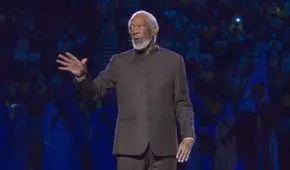 Morgan Freeman inaugura Mundial Qatar 2022 con potente mensaje sobre “tolerancia y respeto”  