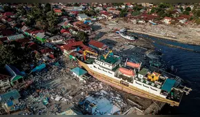YouTube: dron captura imágenes de destrucción tras tsunami en Indonesia [VIDEO]