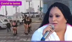 Paloma de la Guaracha graba video musical en plena vía pública sin respetar distanciamiento social