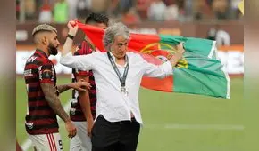 Jorge Jesús es el primer DT foráneo que gana la Libertadores con un club de Brasil