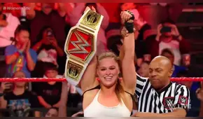 WWE RAW en español: Ronda Rousey cerró el show reteniendo su título femenino