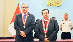 Lecaros fue elegido nuevo presidente del Poder Judicial