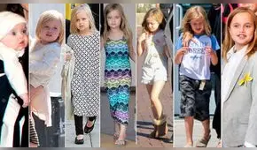 Lluvia de críticas a Angelina Jolie por look masculino de hija menor de Brad Pitt