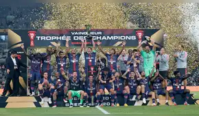 PSG goleó 4-0 al Mónaco y ganó la Supercopa de Francia