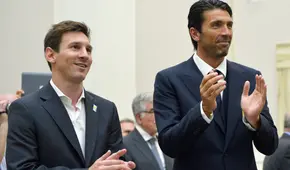 Buffon tras regalo de Lionel Messi: “Dos son más que suficientes”