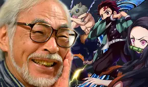 Hayao Miyazaki afirma que no le preocupa el éxito de Kimetsu no Yaiba