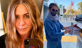 Jennifer Aniston publica su voto para las elecciones de EE. UU.: “Demasiada gente ha muerto”