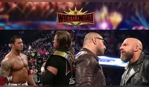 Wrestlemania 35: Triple H vs. Batista se enfrentan en la lucha del siglo
