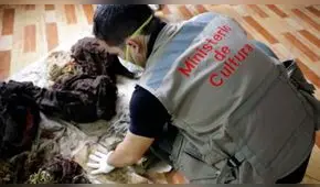 PNP interviene bus que trasladaba 257 textiles de Paracas y otras culturas prehispánicas