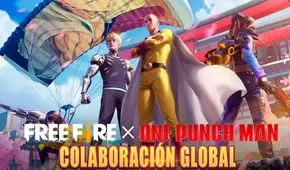 Free Fire: Saitama y Genos de One Punch Man llegan al videojuego