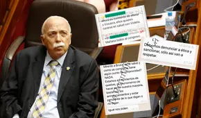 Tubino minimiza ataques de Fuerza Popular en nuevos chats ‘La Botica’