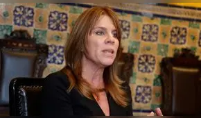 Cayetana Aljovín y su justificación para condenar la dictadura en Venezuela, pero no la de China