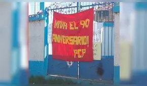 Policía incauta banderola de Patria Roja en capilla de Puno