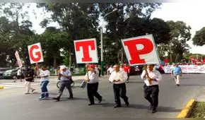 CGTP marchó en contra de la explotación laboral