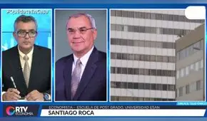 Es insensato retirar el 25% de las AFP señala economista, Santiago Roca