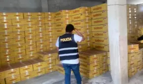 PNP recupera más de 1.000 cajas de panetón que fueron robadas en Huarmey