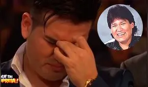 Qué tal sorpresa: Deyvis Orosco rompió en llanto al recordar a su padre [VIDEO]