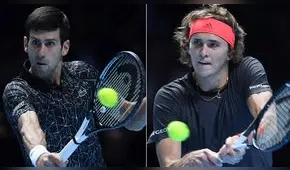 Novak Djokovic venció por 2-0 a Alexander Zverev en la Copa Masters 2018