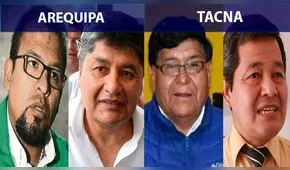 Elecciones en el Sur: En Arequipa y Tacna candidatos pelean voto a voto alcaldías 