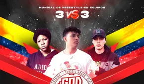 God Level 3vs3: Team Colombia conformado por Valles T, Carpediem y Marithea