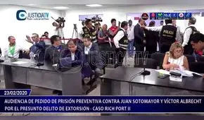 Hermana de Víctor Albrecht irrumpió en audiencia y acusó a magistrados de decir “falsedades”