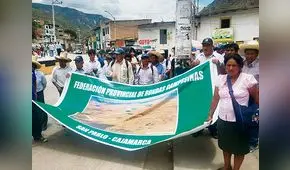 Comunidad de San Pablo inició paro por lagunas y a la espera de dictamen del TC 