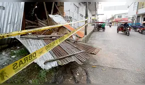 En Yurimaguas las casas se cayeron, pero no las ganas de salir adelante