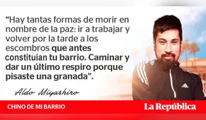 Nunca son ajenas, Abril