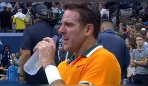 US Open 2018: el desolado llanto de Juan Martín del Potro tras perder ante Djokovic [VIDEO]  