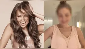 Thalía se muestra al natural y usuarios le recuerdan sus cirugías [VIDEO]