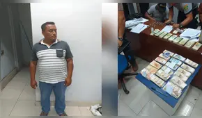 Tumbes: cae piurano con más de 76 mil soles en el puesto de Carpitas 