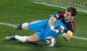 Iker Casillas y sus momentos más destacados durante el Mundial de Sudáfrica 2010