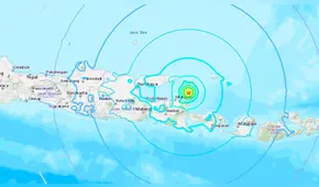 Tercer temblor de 6,0 sacude la isla de Java en Indonesia